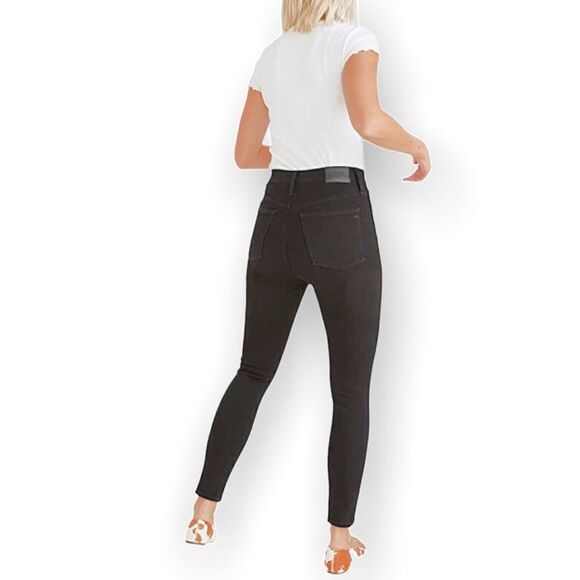 Madewell 10" High-Rise Roadtripper Jeggings in Corburn Wash - Picture 14 of 16